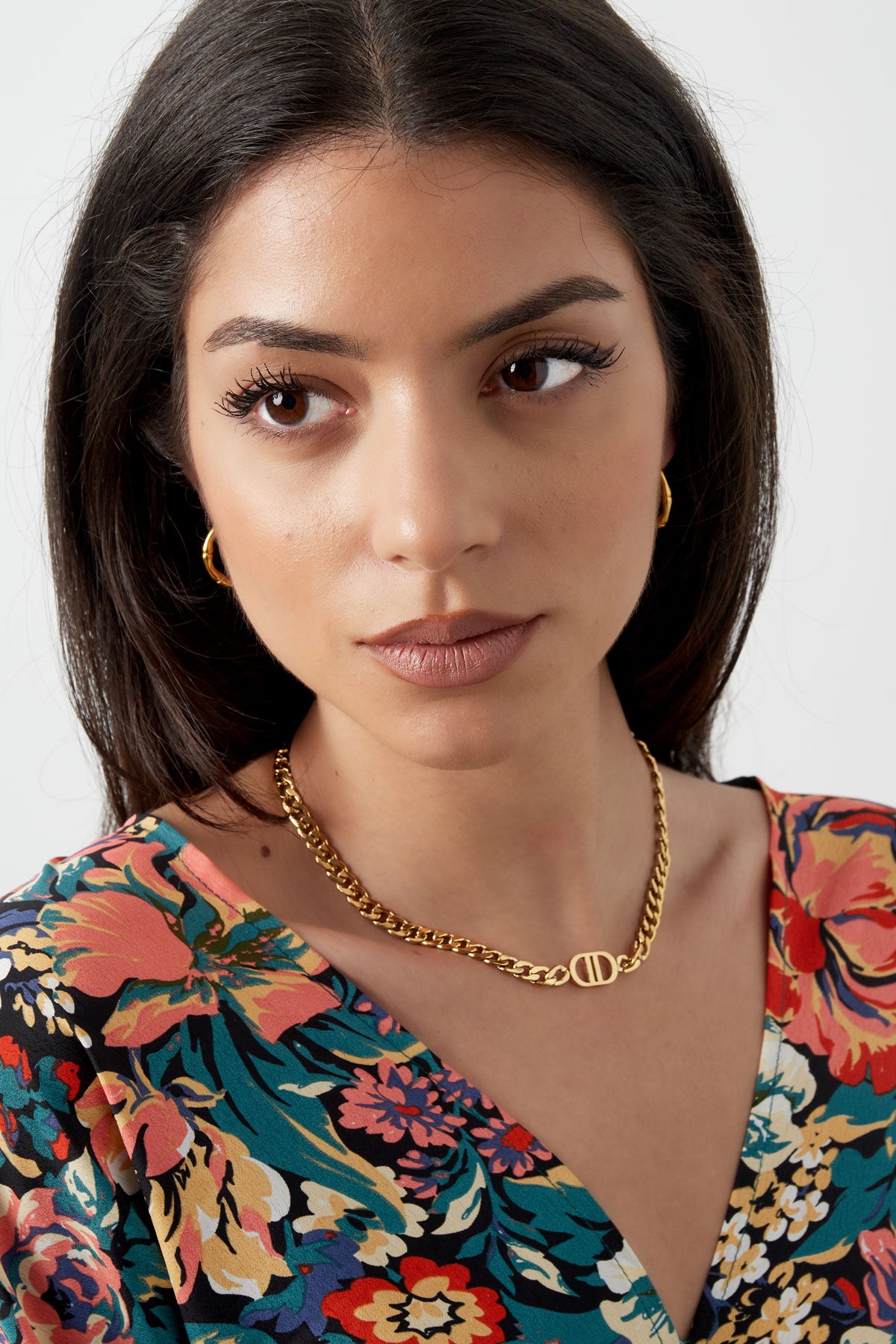 Chain necklace the Good Life - gold