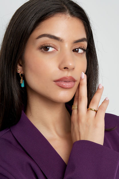 Tijdloze effen ring - zilver