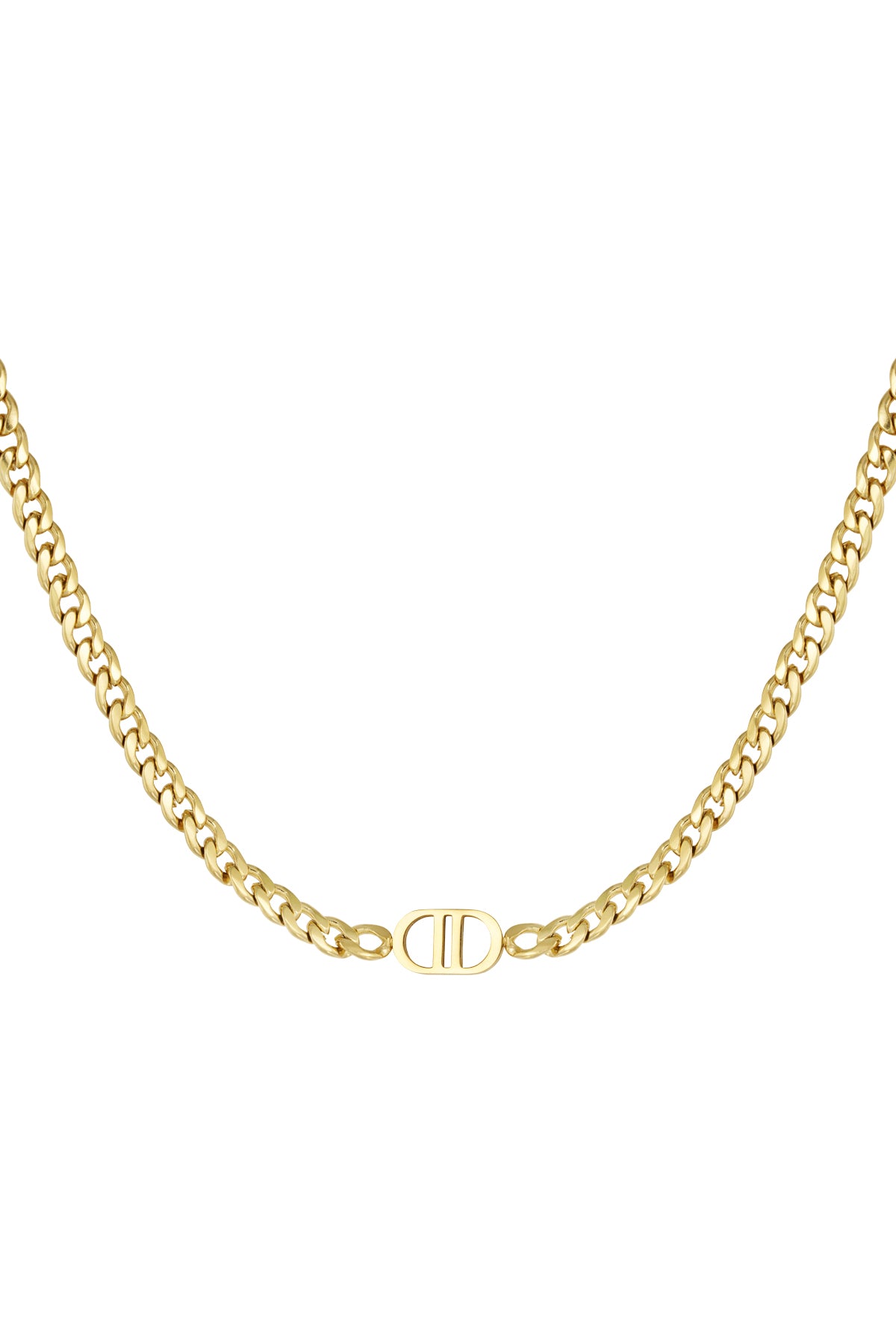 Chain necklace the Good Life - gold