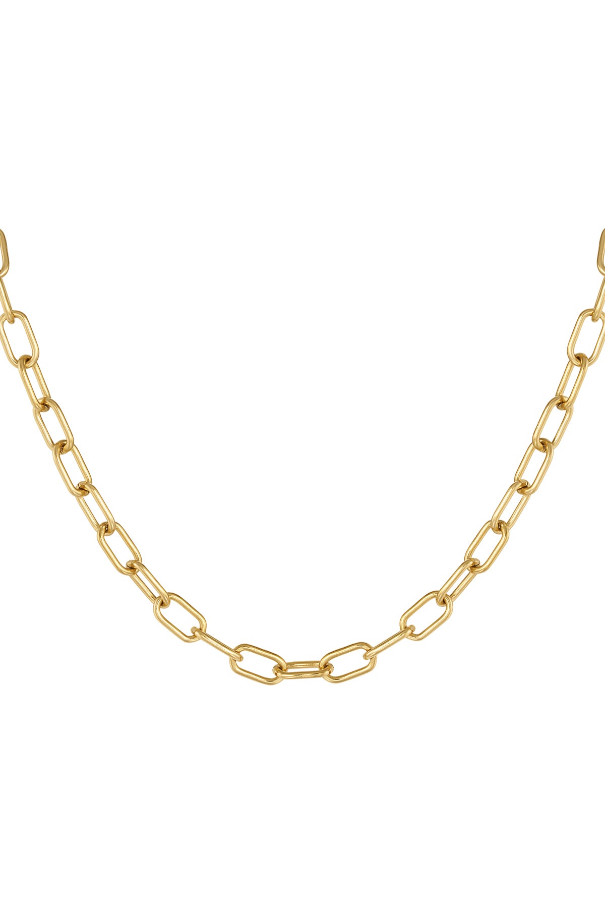 Basic schakelketting - goud