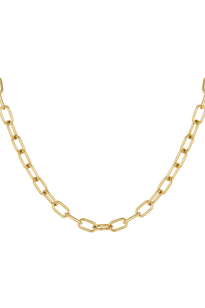 Basic schakelketting - goud