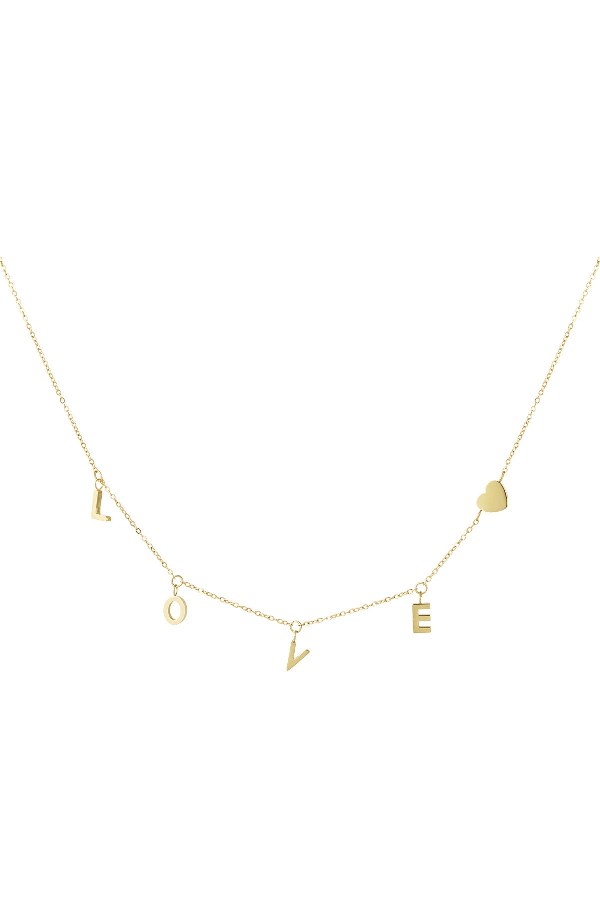 Love ketting - goud